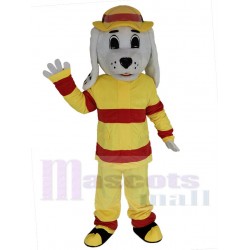 Cute Sparky the Fire Dog Mascot Costume Animal