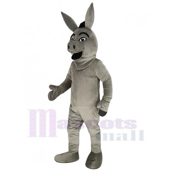Âne Donald gris Costume de mascotte Animal