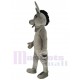 Grey Donald Donkey Mascot Costume Animal