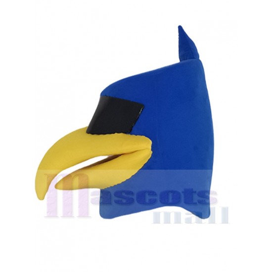 Blauer Vogel Maskottchen-Kostüm Tier Nur Kopf