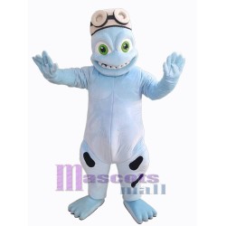 Smiling Crazy Frog Mascot Costume Animal