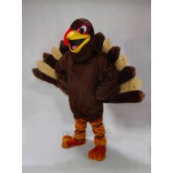 Nouvelle dinde de Thanksgiving Mascotte Costume
