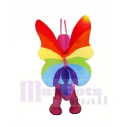 mariposa colorida Disfraz de mascota
