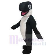 Neuer schwarzer Schwertwal Maskottchen-Kostüm