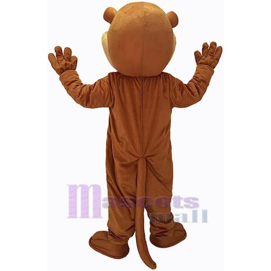 Brown Ollie Otter Mascot Costume