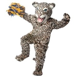 Jaguar-Leopard Maskottchenkostüm