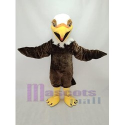 Long Hair Plush Hawk Falcon Eagle Mascot Costume