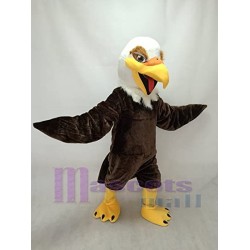 Long Hair Plush Hawk Falcon Eagle Mascot Costume