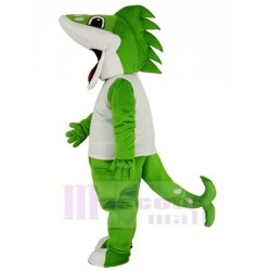 Jackfish Northern Pike Sauger in White Vest Mascot Costume