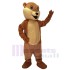 Nueva nutria Ollie marrón realista de alta calidad Disfraz de mascota