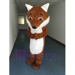 Nuevo precioso zorro rojo disfraz de mascota