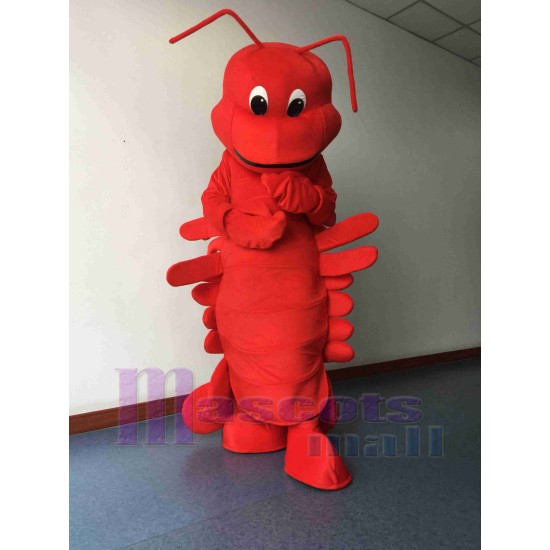 Red Cartoon Lobster Adult Funny Mascot Costume