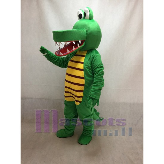 Big-Mouth Alligator Crocodile Mascot Costume