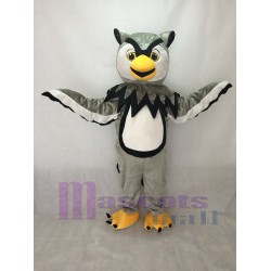Hibou gris cool mignon Mascotte Costume