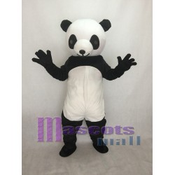 Cute Lovely Black And White Panda Plush Adult Funny Mascot Costume