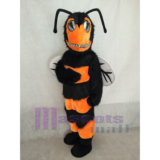 Abeja/avispón naranja y negro adulto de alta calidad Disfraz de mascota