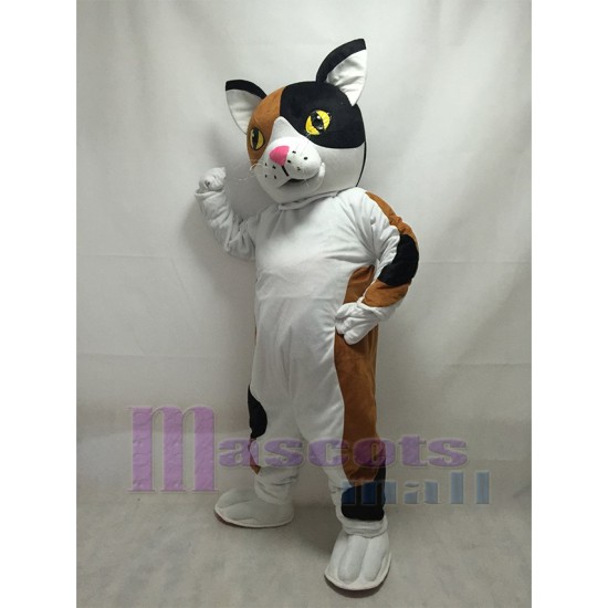 Cute New Calico Cat Mascot Costume