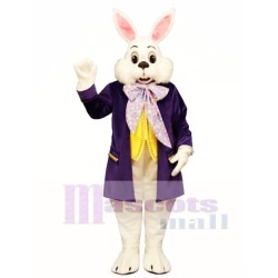 Wendell Purple Rabbit Easter Bunny Mascot Costume
