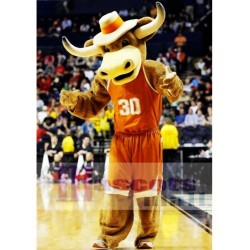 Toro deportivo Texas Longhorns Hook'em Disfraz de mascota