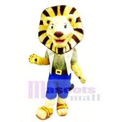 león loco Disfraz de mascota