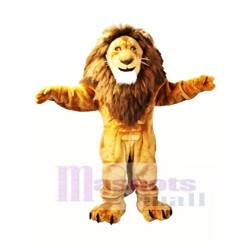 Powerful Lion Mascot Costume