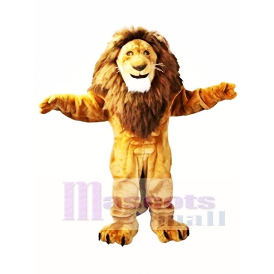 León poderoso Disfraz de mascota
