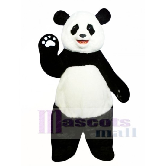 Corpulent Panda Mascot Costume