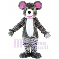 Gray Mouse Mascot Costume Animal