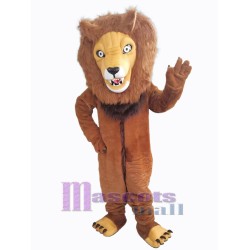 Lion with Tawny Mane Mascot Costume Animal