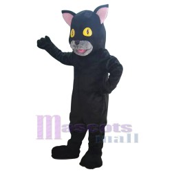 Mythtical Black Cat Mascot Costume Animal