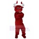 Red Bull tranquille Mascotte Costume Animal