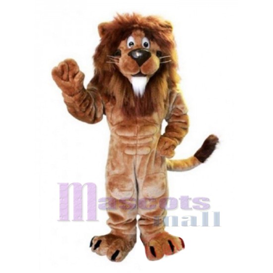 Downright Upright Lion Mascot Costume