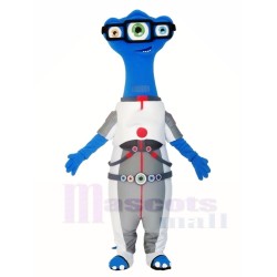 Alien de tres ojos Disfraz de mascota