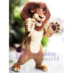 Alex The Lion Mascot Costume
