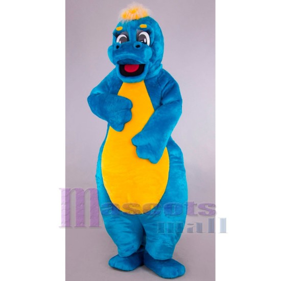 Blauer Godzilla Maskottchenkostüm