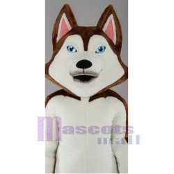 Husky siberiano excéntrico Disfraz de mascota