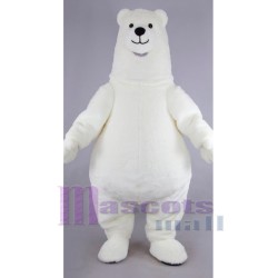 Tall Polar Bear Mascot Costume