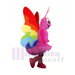 mariposa colorida Disfraz de mascota