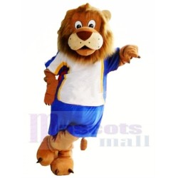 Sports School Lion Mascot Costume