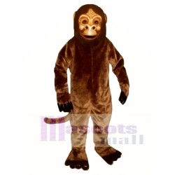 Singe brun à longue queue Costume de mascotte Animal