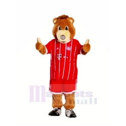 Bayern Munich Bear in Red Clothes Mascot Costume Animal