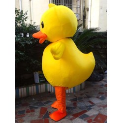 Pato amarillo Disfraz de mascota