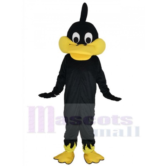 Schwarze Ente Maskottchenkostüm