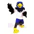 Faucon bleu aux ailes noires Mascotte Costume Animal