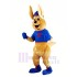 Boxing Kangaroo with Long Ears Mascot Costume