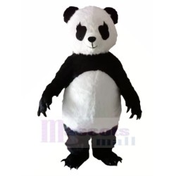 Panda with Long Eyelashes Mascot Costume Animal