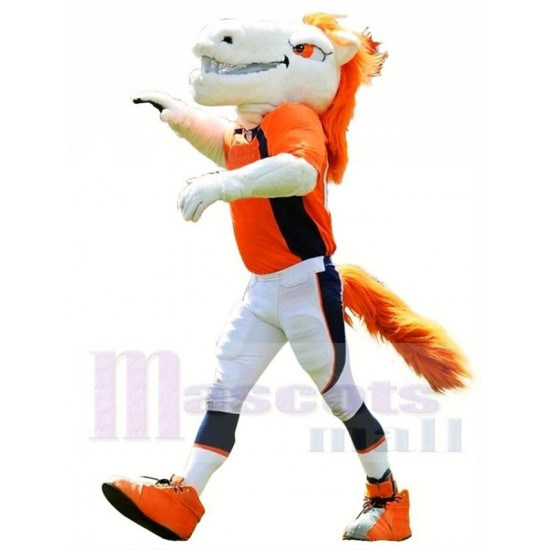 Chevaux Mustang Broncos Mascotte Costume