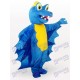 Blue Dinosaur Adult Mascot Costume