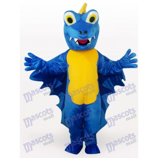 Dinosaure bleu Mascotte Costume