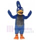 Blue Roadrunner with Gray Belly Mascot Costume